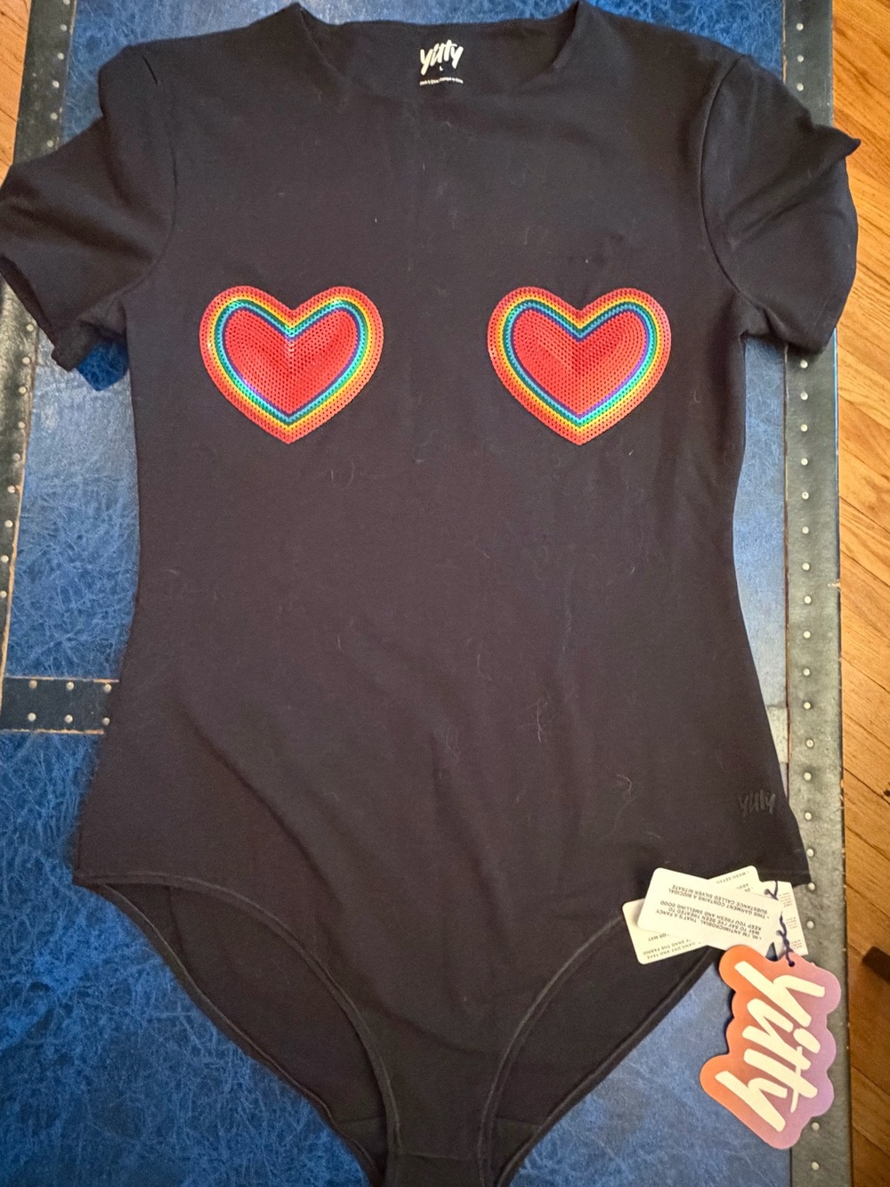 Yitty Black Bodysuit